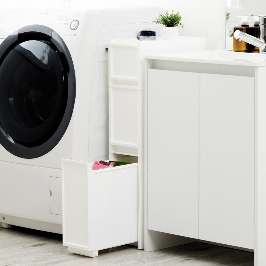 ニトリ（NITORI） 積み重ねできるスリムストッカー(SーMーL ホワイト