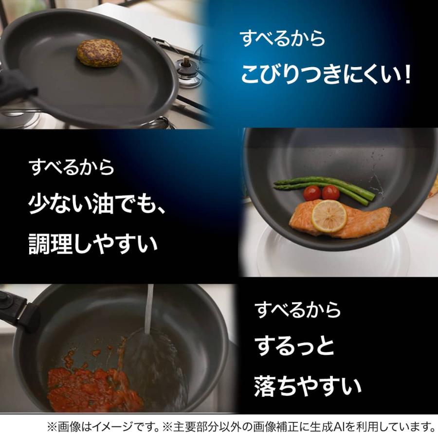 ニトリ（NITORI） 取っ手がとれる フライパン・鍋7点セット IHスピン