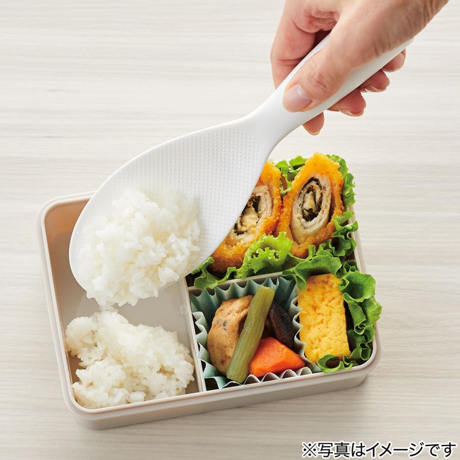ニトリ（NITORI） 縦横置けるしゃもじ(ホワイト KB001) デコホーム