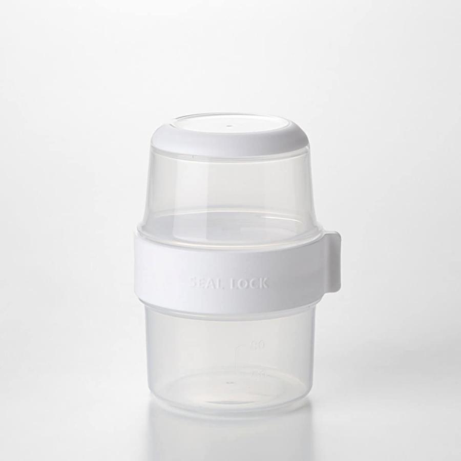 ニトリ（NITORI） マルチフードポット(150ml+150ml ホワイト) : ニトリ