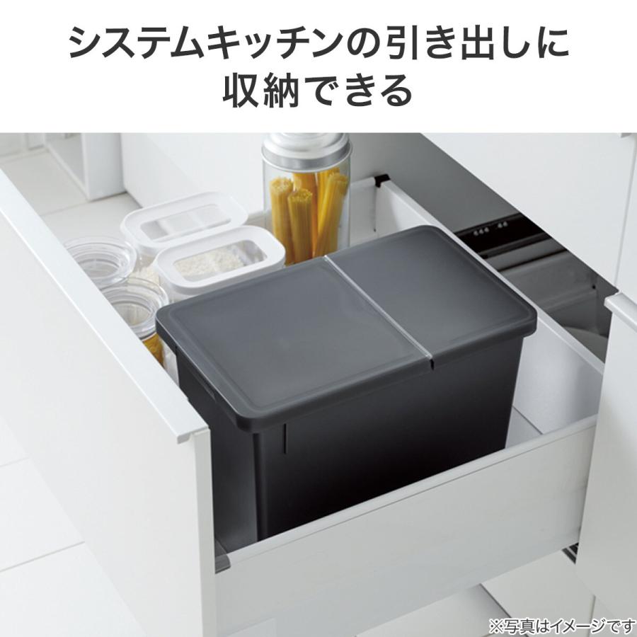 ニトリ（NITORI） S密閉米びつ(12kg ブラック) : ニトリ Yahoo!店