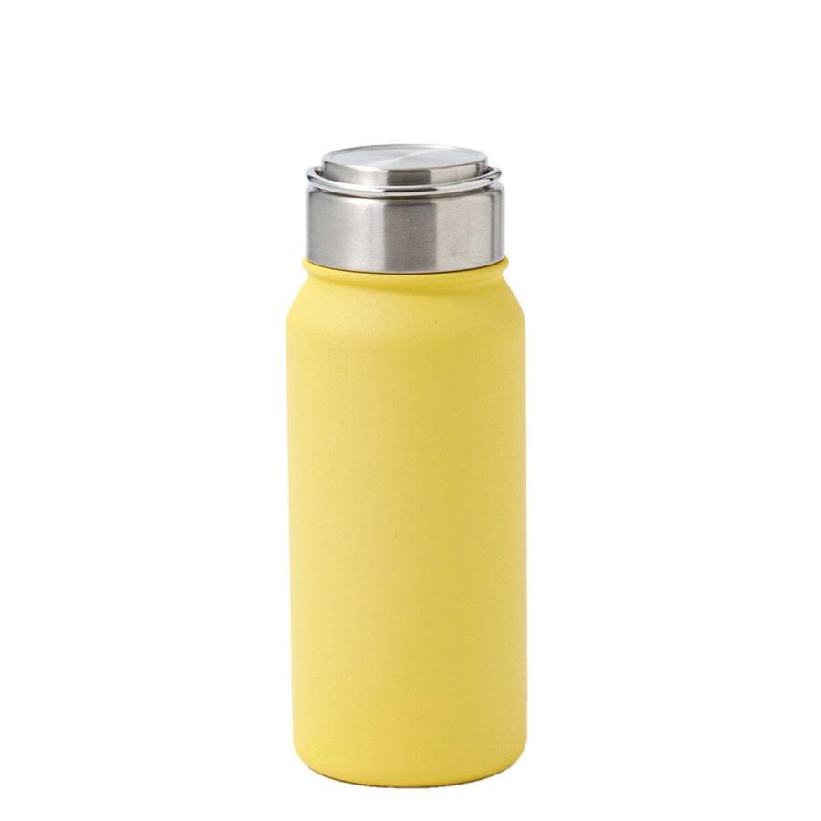 ニトリ（NITORI） ステンレスハンドル付きボトル(530mL イエロー WB006