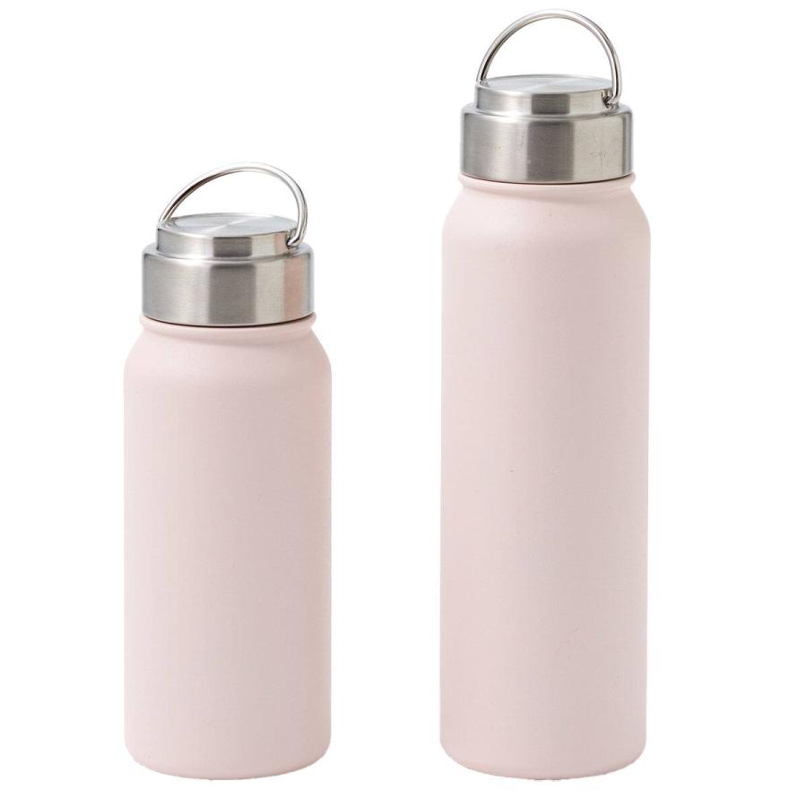 ニトリ（NITORI） ステンレスハンドル付きボトル(700mL ローズ WB006