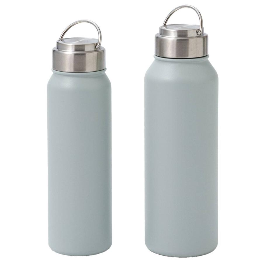 ニトリ（NITORI） ステンレスハンドル付きボトル(700mL グリーンWB006
