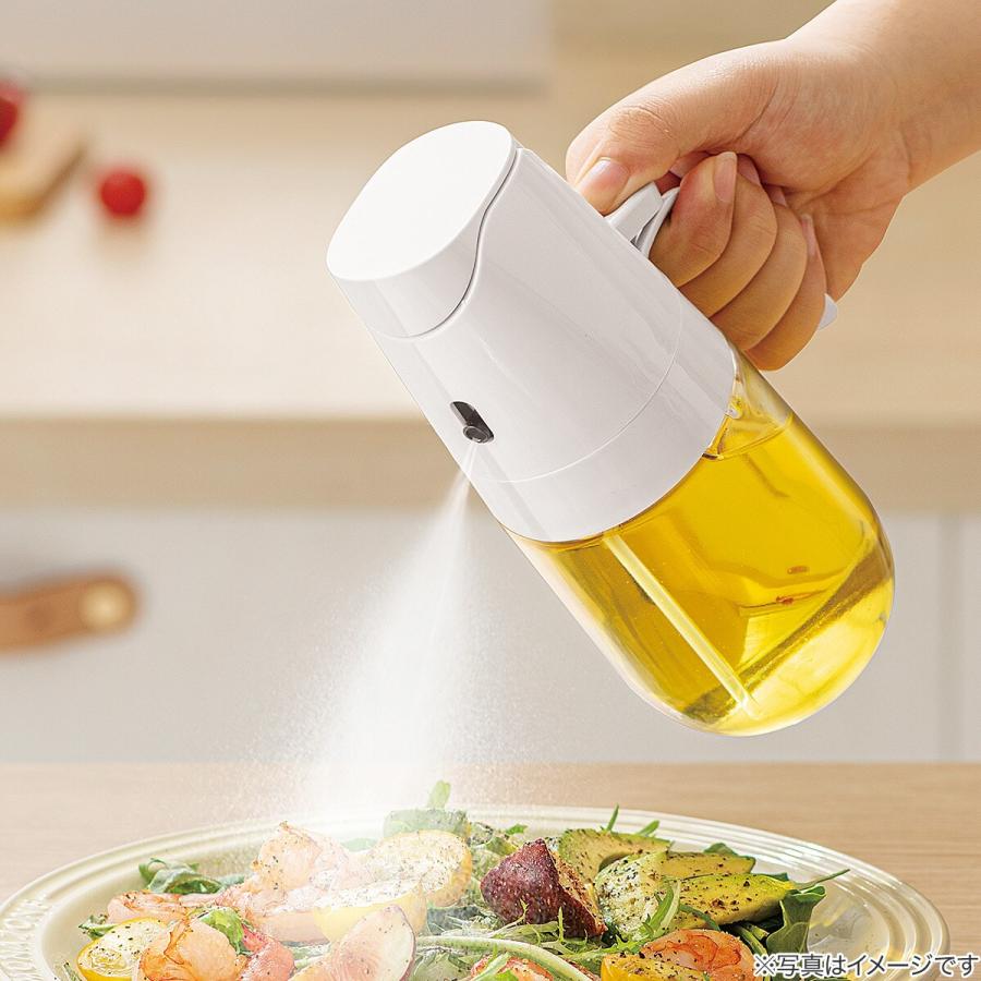 ニトリ（NITORI） 2WAYオイルスプレーボトル 300mL(ホワイト AA403