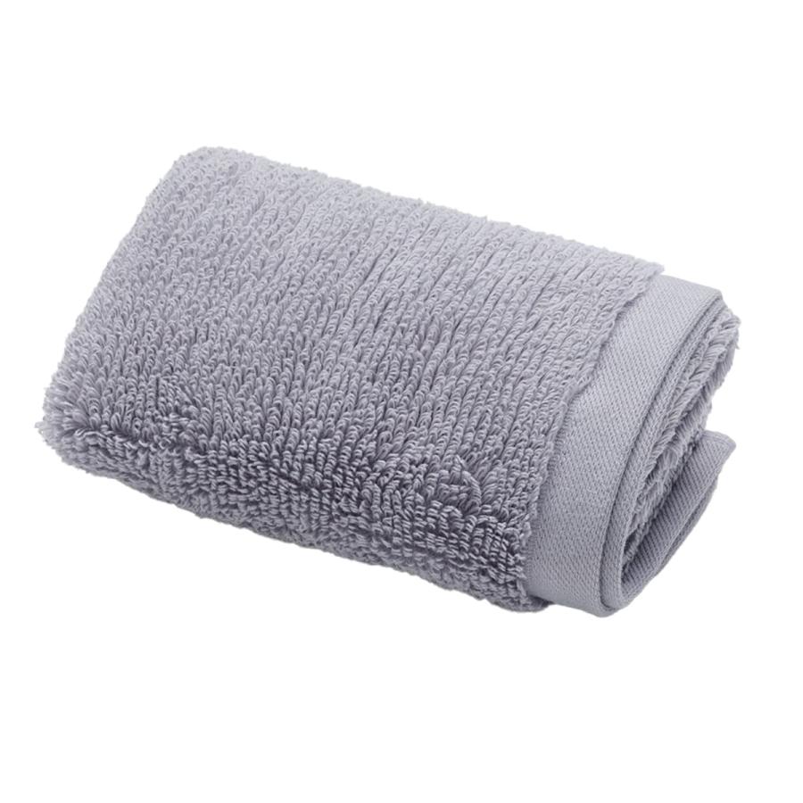 ニトリ（NITORI） フェイスタオル ロングパイル パープル デコホーム