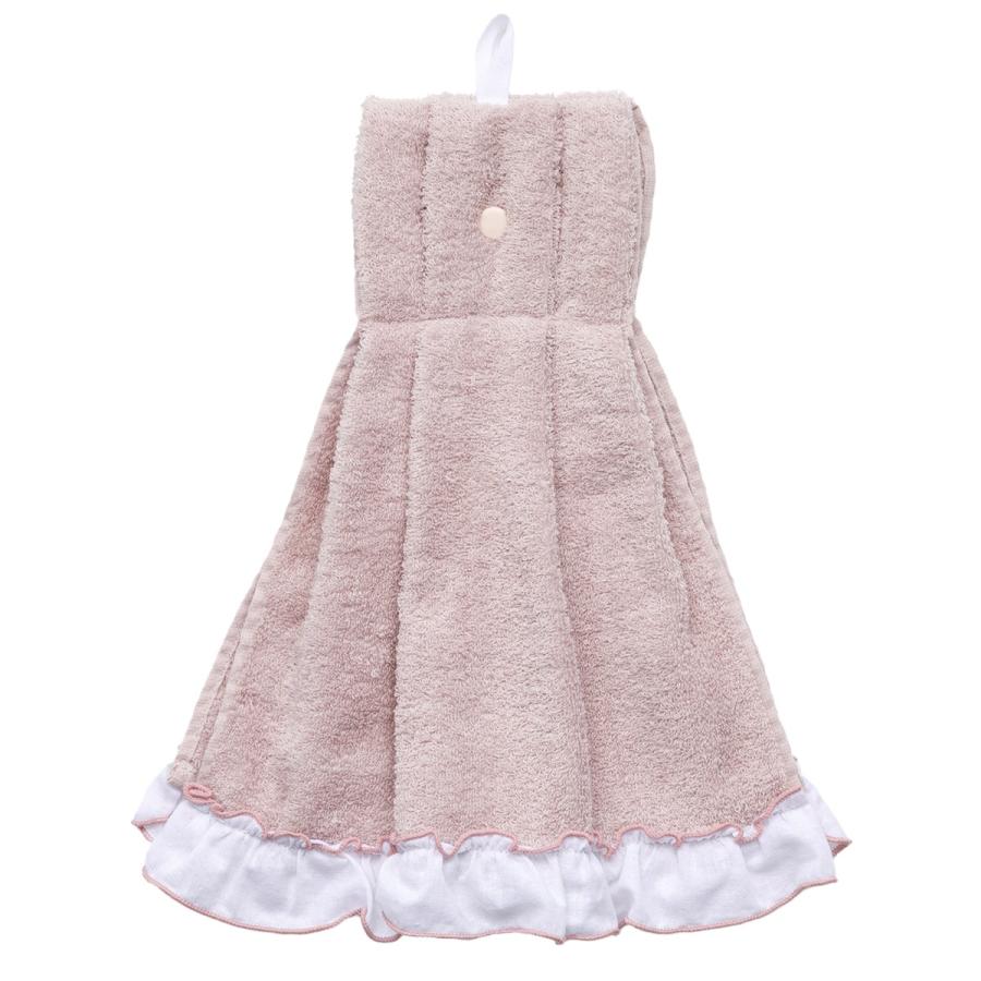 ニトリ（NITORI） ドレスタオル(Dフリル3 ローズ GT01) デコホーム