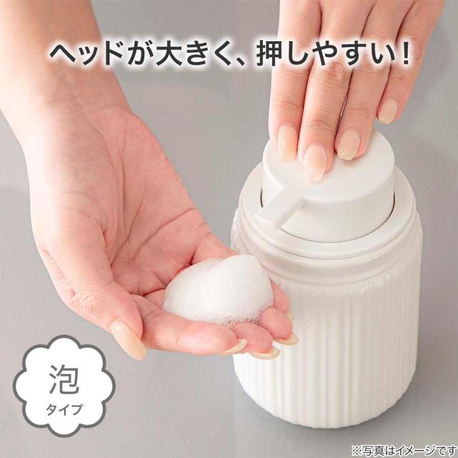 ニトリ（NITORI） 押しやすい 泡タイプディスペンサー(ホワイト WI07