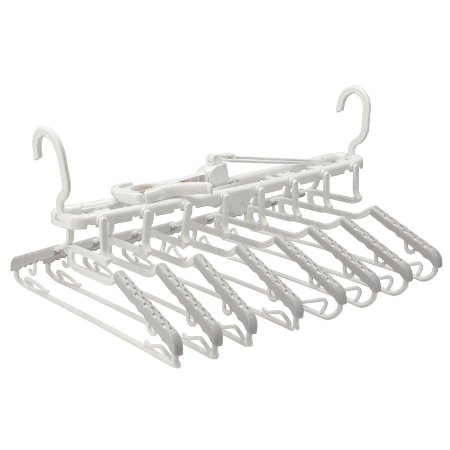 非売品 未使用に近い　BOGLIOLI ウッドハンガー まとめ売り8本セット ニトリ（NITORI） 乾きやすい8連ハンガー : ニトリ Yahoo!店 - 通販