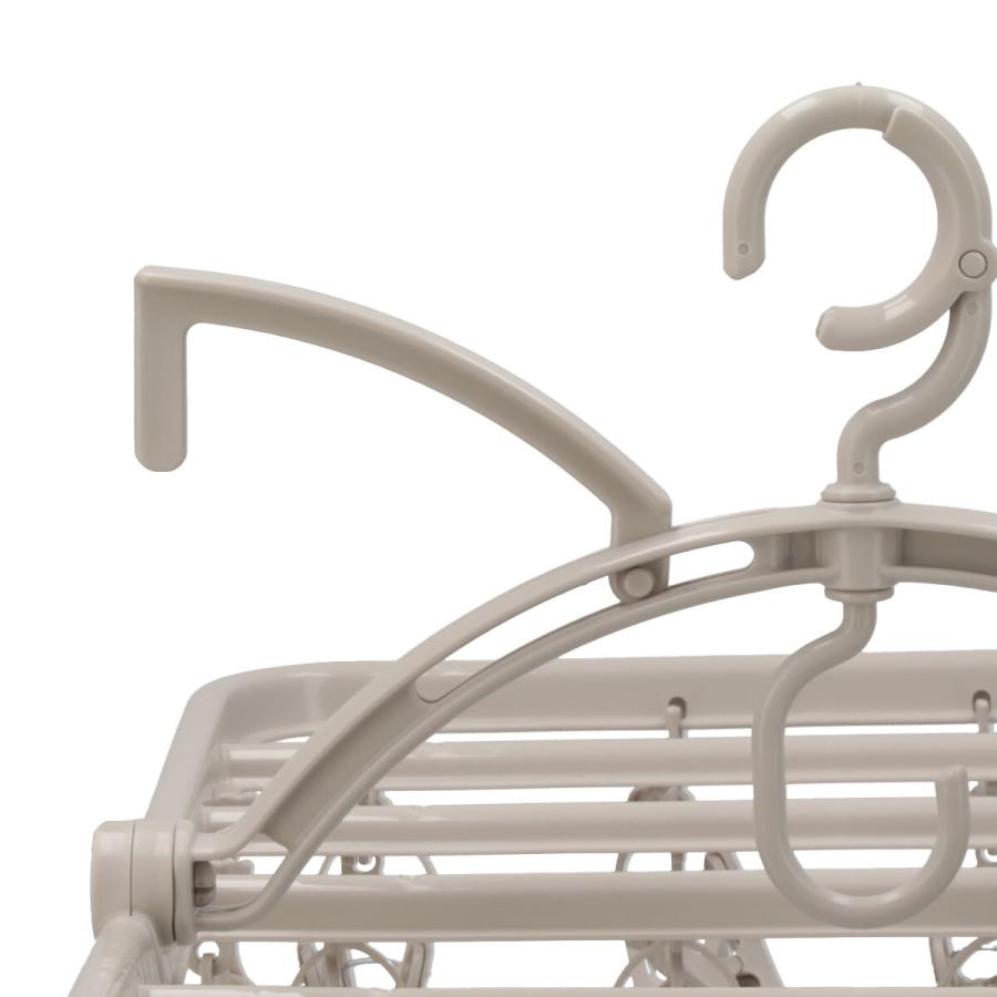 ニトリ（NITORI） 簡単取り込みハンガー 40ピンチ(ライトモカ SN02