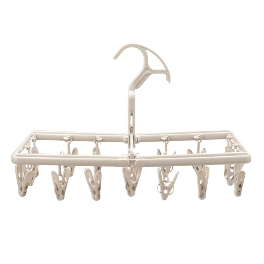 ニトリ（NITORI） 角ハンガー 16ピンチ(ライトモカ AI01) デコホーム