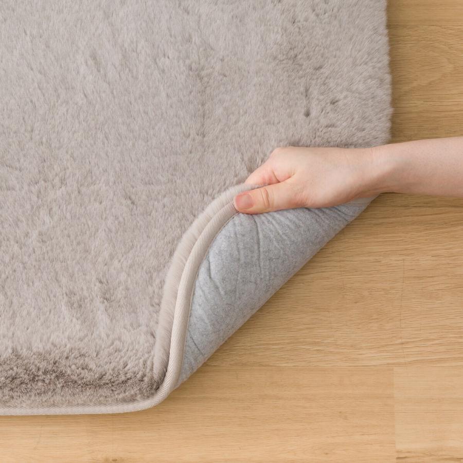 ニトリ（NITORI） 極厚30mmウレタン入り ウサギラグ4(フックラ 185X185