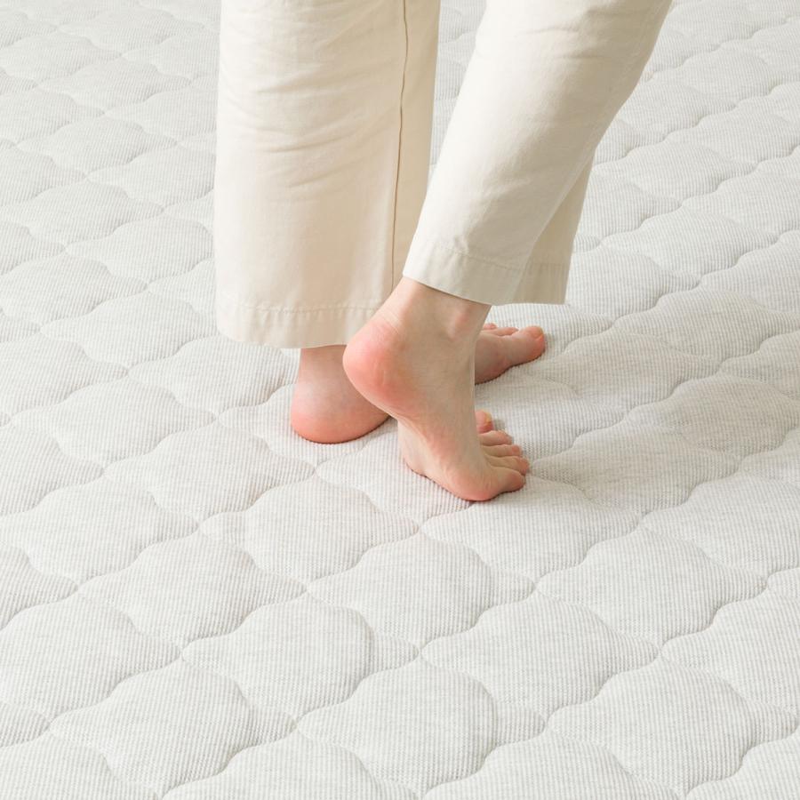 ニトリ ラグ キルト(185X185 グレー gST1) デコホーム : ニトリ