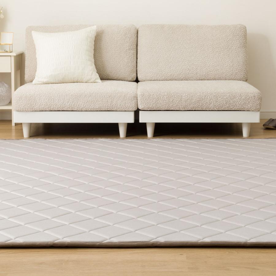 ニトリ（NITORI） ラグ(NクールSP 185X240 ライトモカ gDS5