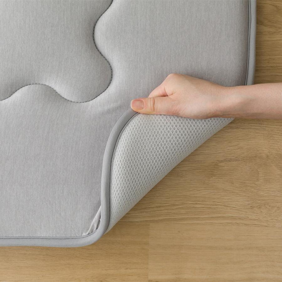 ニトリ（NITORI） 極厚30mmウレタン入り 接触冷感+防汚加工+防音ラグ(N