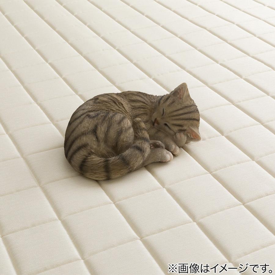 ニトリ（NITORI） 引っかき傷に強い洗えるラグ(185X185 BE NS01