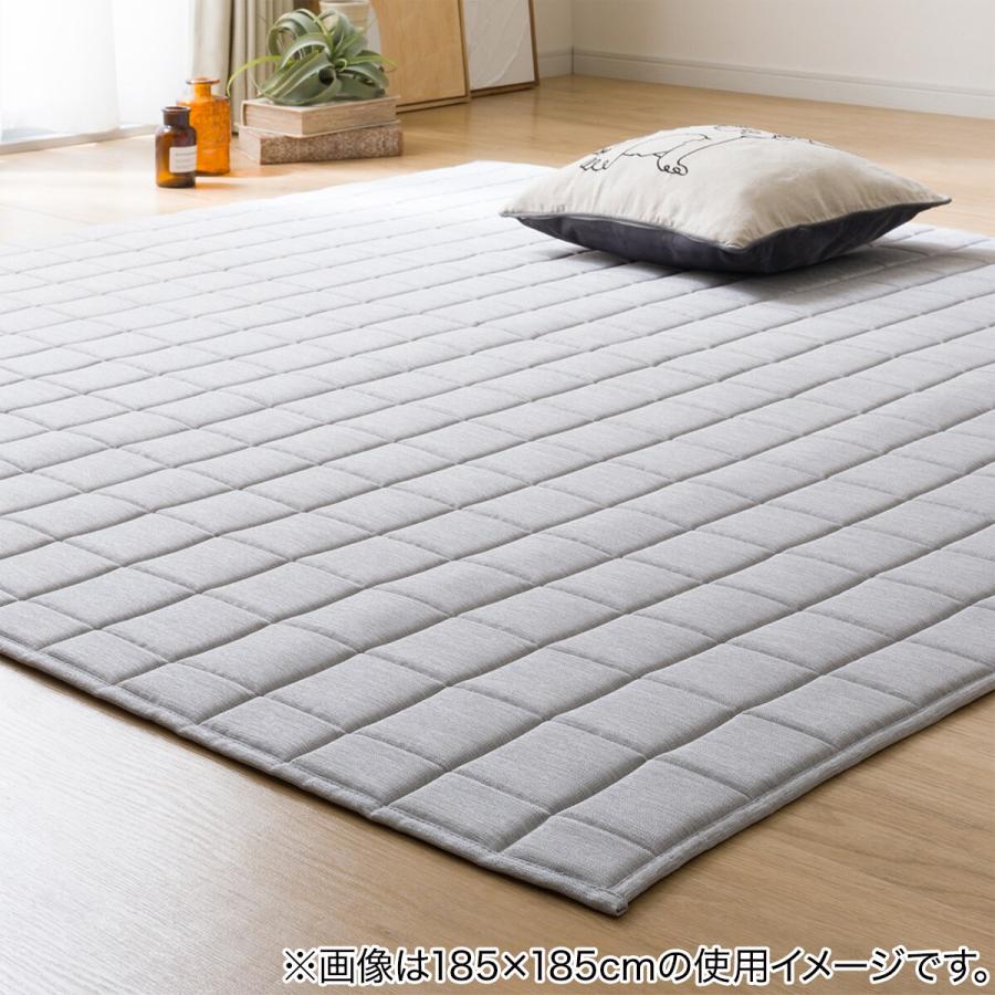 ニトリ（NITORI） 引っかき傷に強い洗えるラグ(200X240 GY NS01