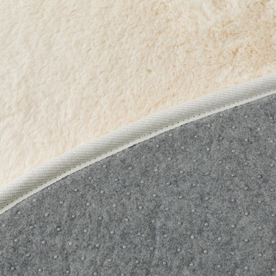 ニトリ（NITORI） ふんわり、なめらか上質な肌ざわりのラグ(ウサギラグ