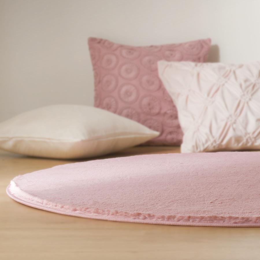 ニトリ（NITORI） ふんわり、なめらか上質な肌ざわりのラグ(ウサギラグ