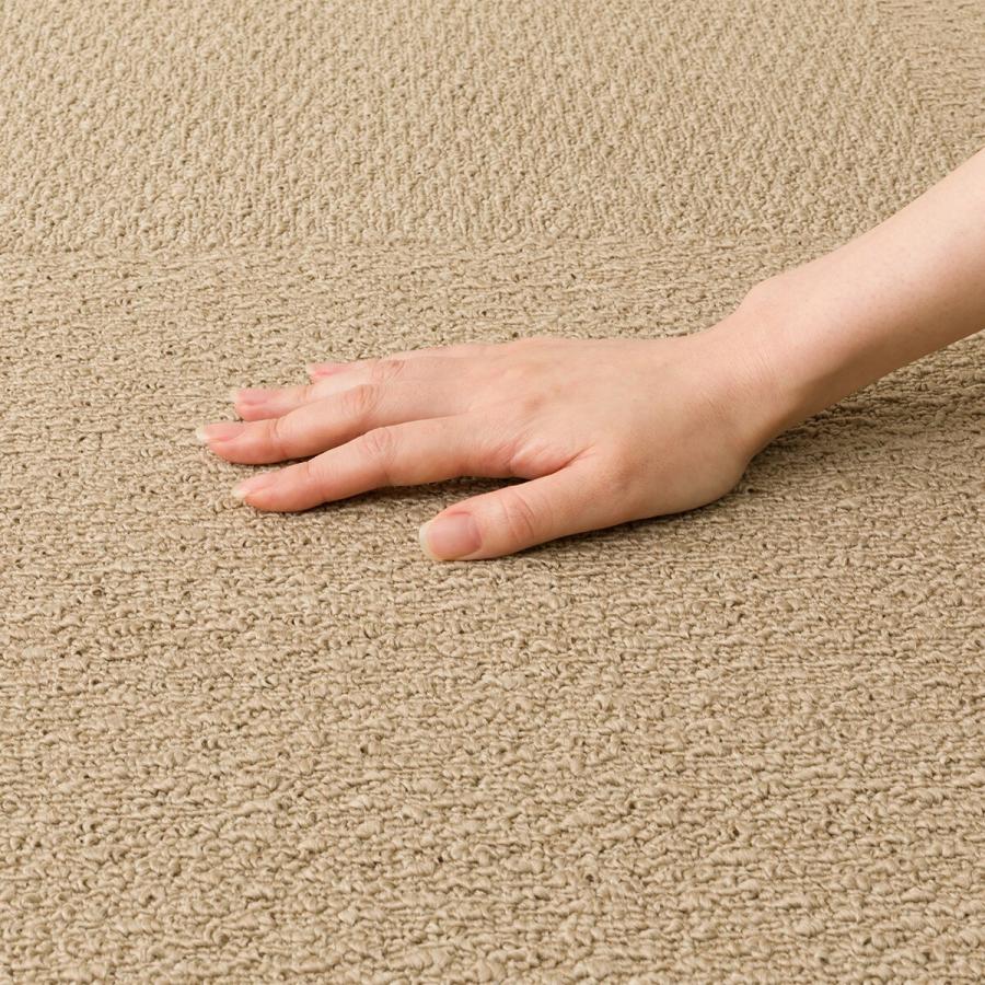 ニトリ（NITORI） 4枚以上で購入可 軽量・洗えるタイルカーペット 40