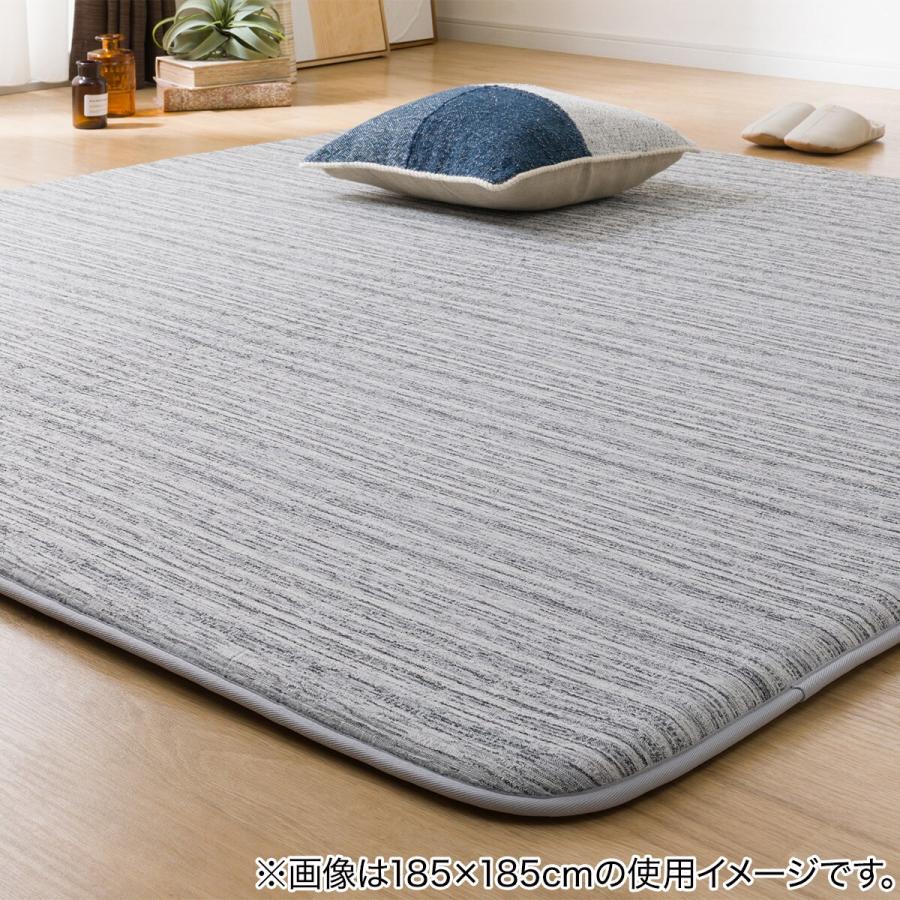 ニトリ（NITORI） 30mmウレタン入り 防汚加工+防音ラグ(200X240 GY