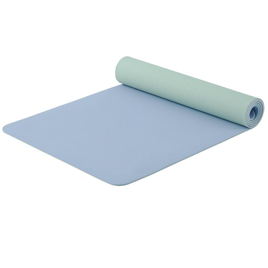 ニトリ（NITORI） バイカラー ヨガマット(厚さ6mm BL) : ニトリ Yahoo