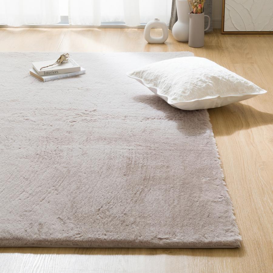 ニトリ　ウサギラグ3 LMO USO1 200×200 アクセントラグ(ウサギラグ3 200X200 LMO US01) | ニトリネット【公式