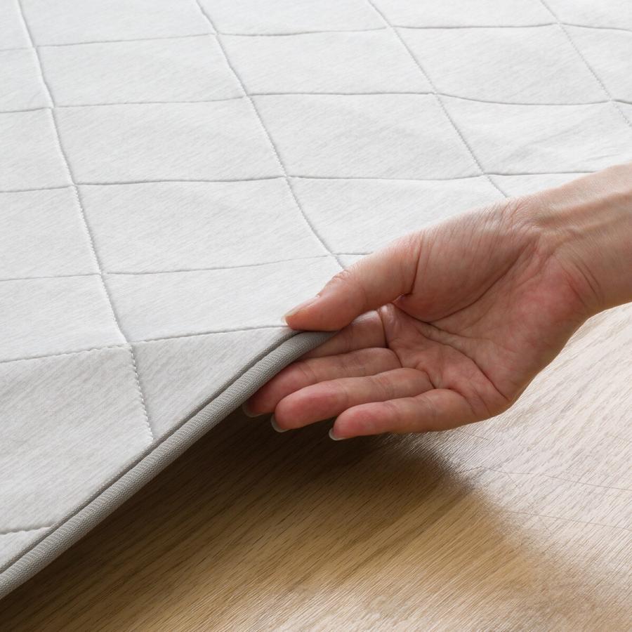 ニトリ（NITORI） 極厚30mmラグパッド＋洗える接触冷感ラグ(NクールSP