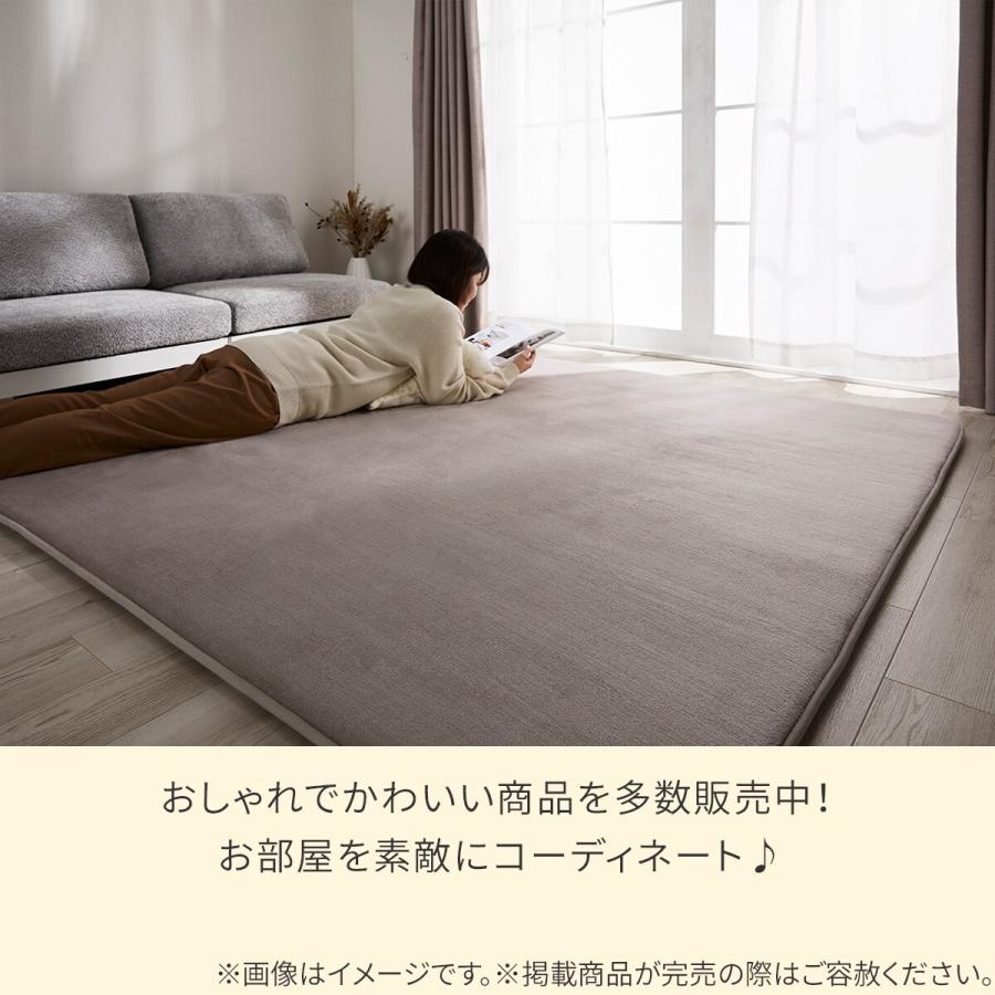 ニトリ（NITORI） 極厚30mmウレタン入り吸湿発熱+蓄熱+保湿+防音ラグ