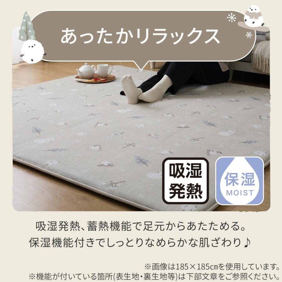ニトリ（NITORI） 極厚30mmウレタン入り吸湿発熱+蓄熱+保湿+防音ラグ
