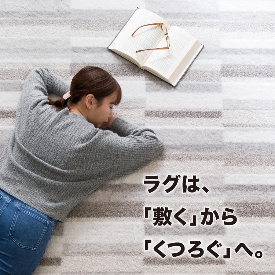 ニトリ（NITORI） 極厚30mmウレタン入り 防汚加工+防ダニ加工+防音ラグ