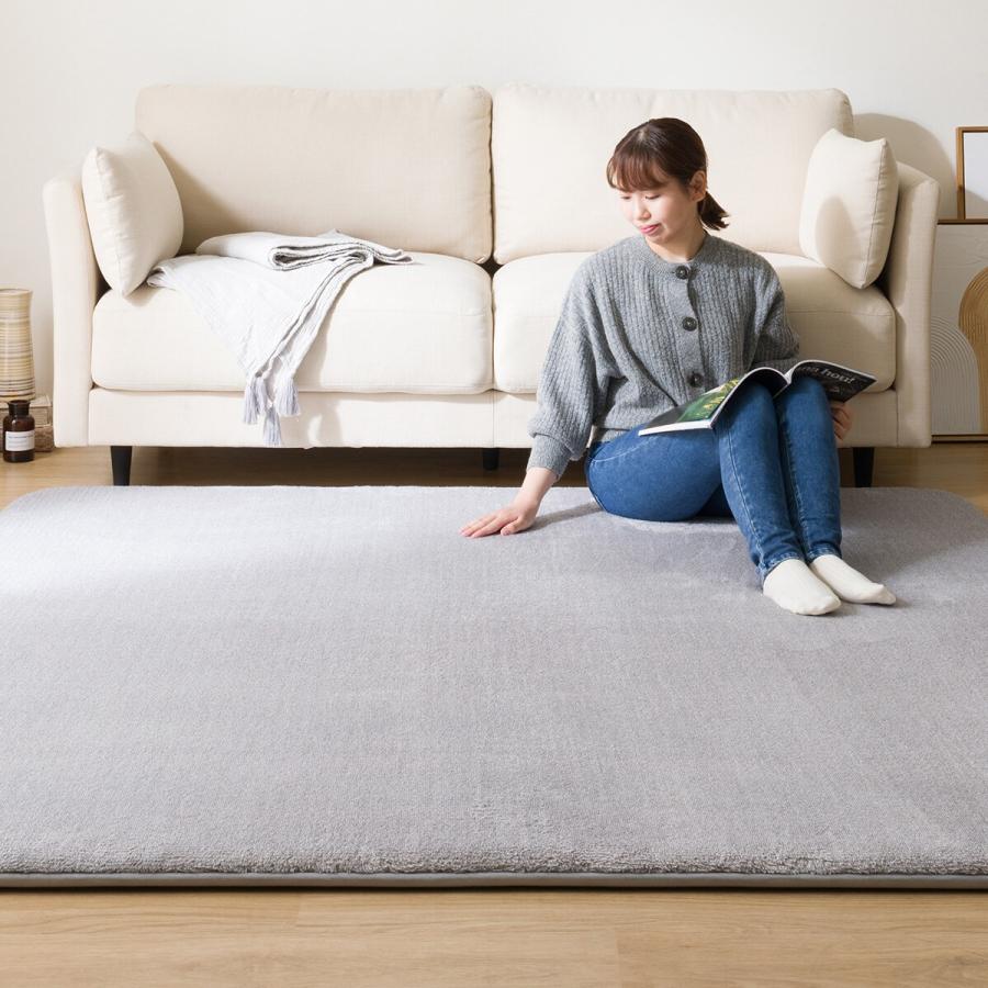 新品未使用　うにぐり　ラグ　マット ニトリ 30mmウレタン入り 防汚加工+防ダニ加工+防音ラグ(200X240