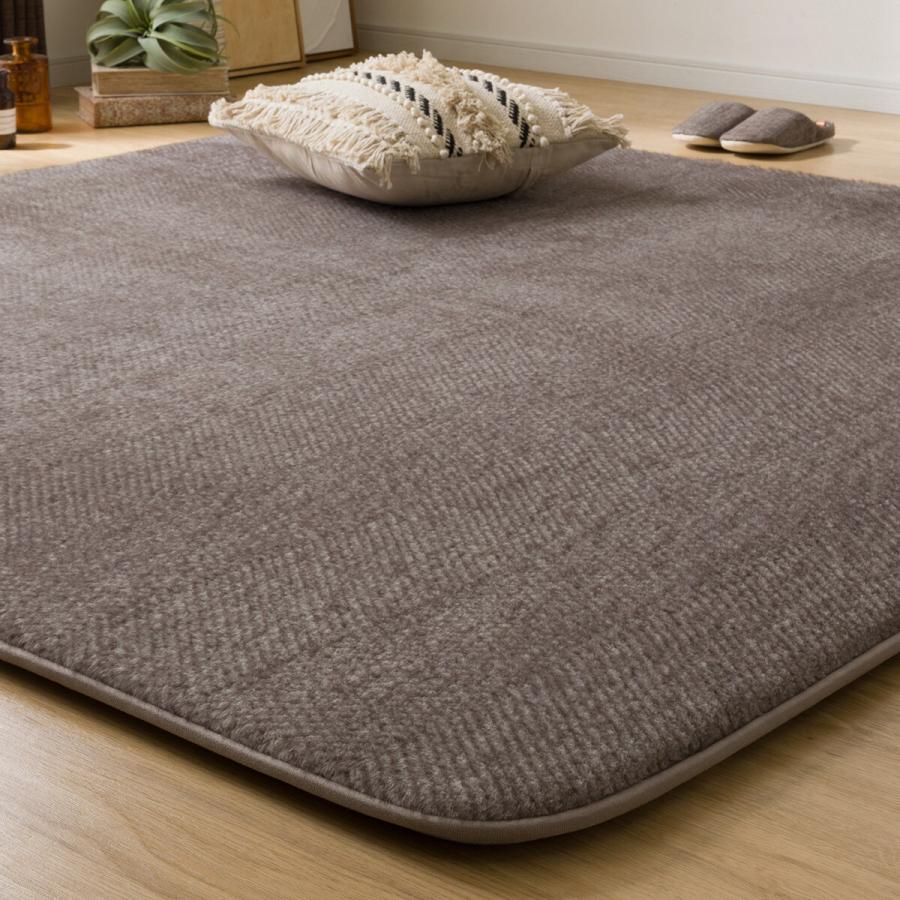 ニトリ（NITORI） 極厚30mmウレタン入り 防汚加工+防ダニ加工+防音ラグ