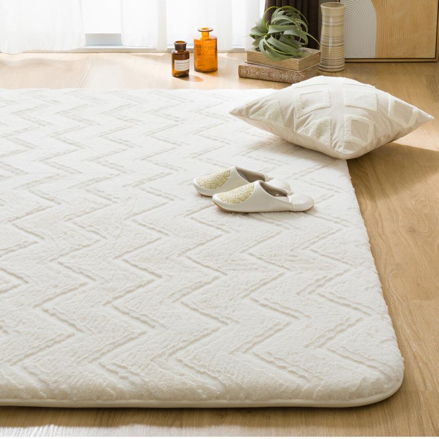 ニトリ（NITORI） 極厚30mmウレタン入り 防汚加工+防ダニ加工+防音ラグ