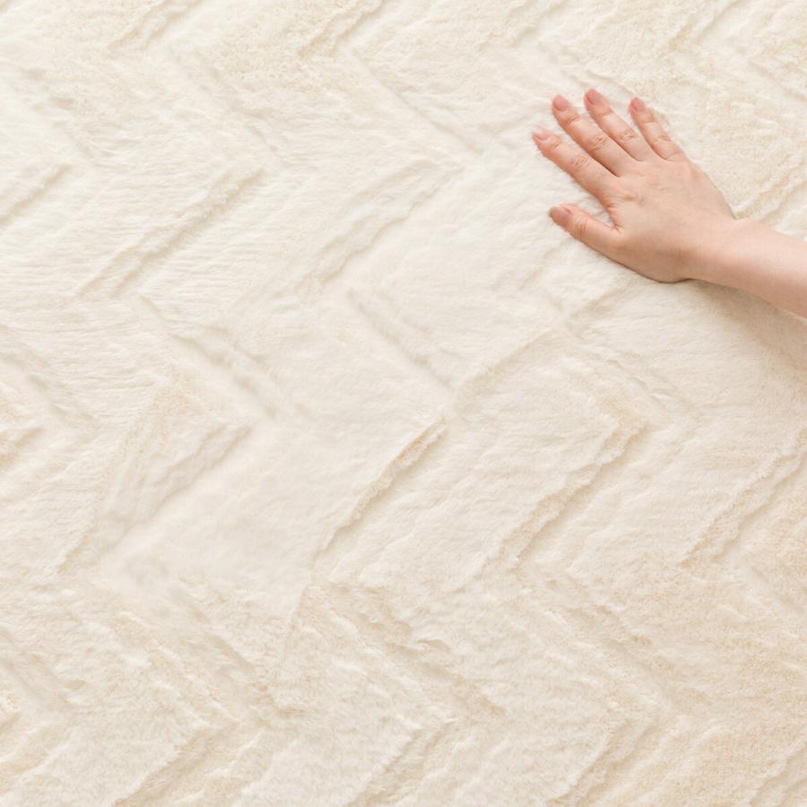 ニトリ（NITORI） 極厚30mmウレタン入り 防汚加工+防ダニ加工+防音ラグ