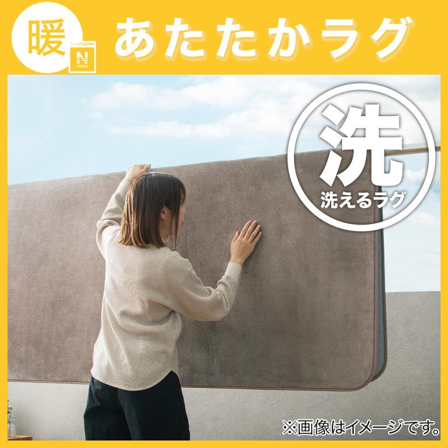 ニトリ（NITORI） 洗える 吸湿発熱+蓄熱+保湿 + 抗菌防臭加工+防ダニ