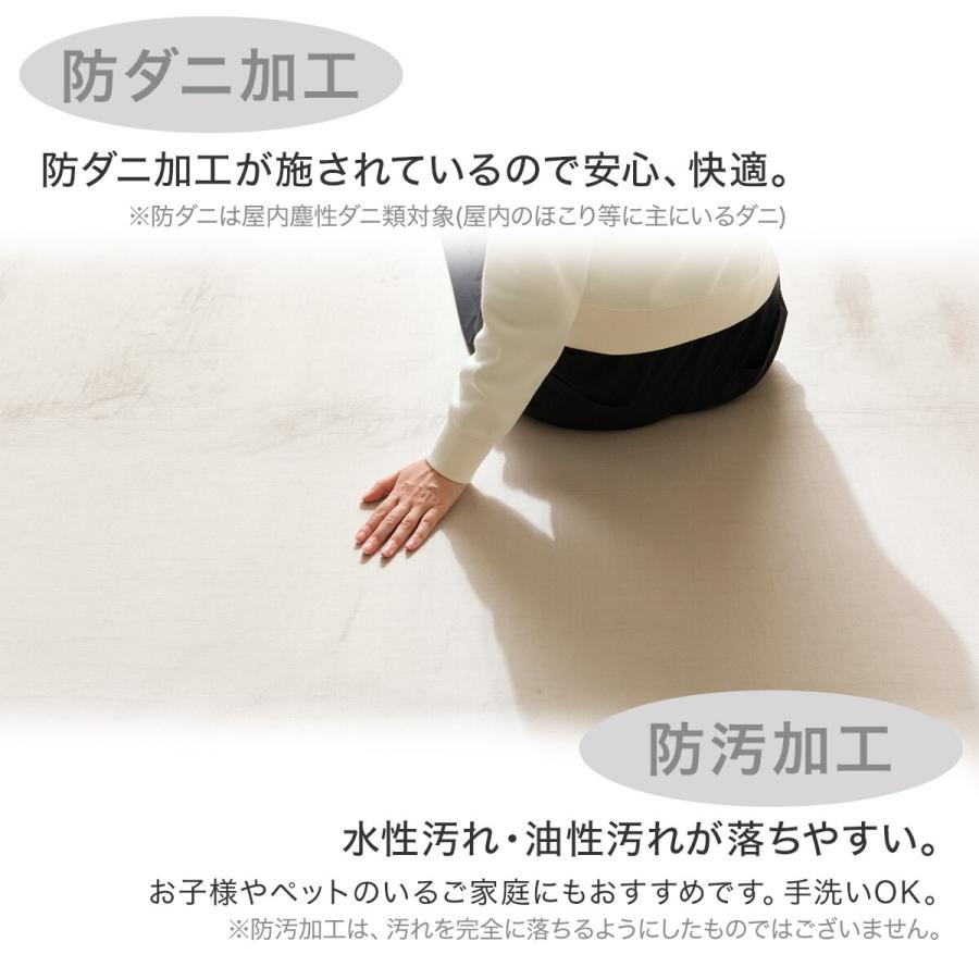 ニトリ（NITORI） 低反発・極厚30mmウレタン入り 防汚加工+防ダニ加工+