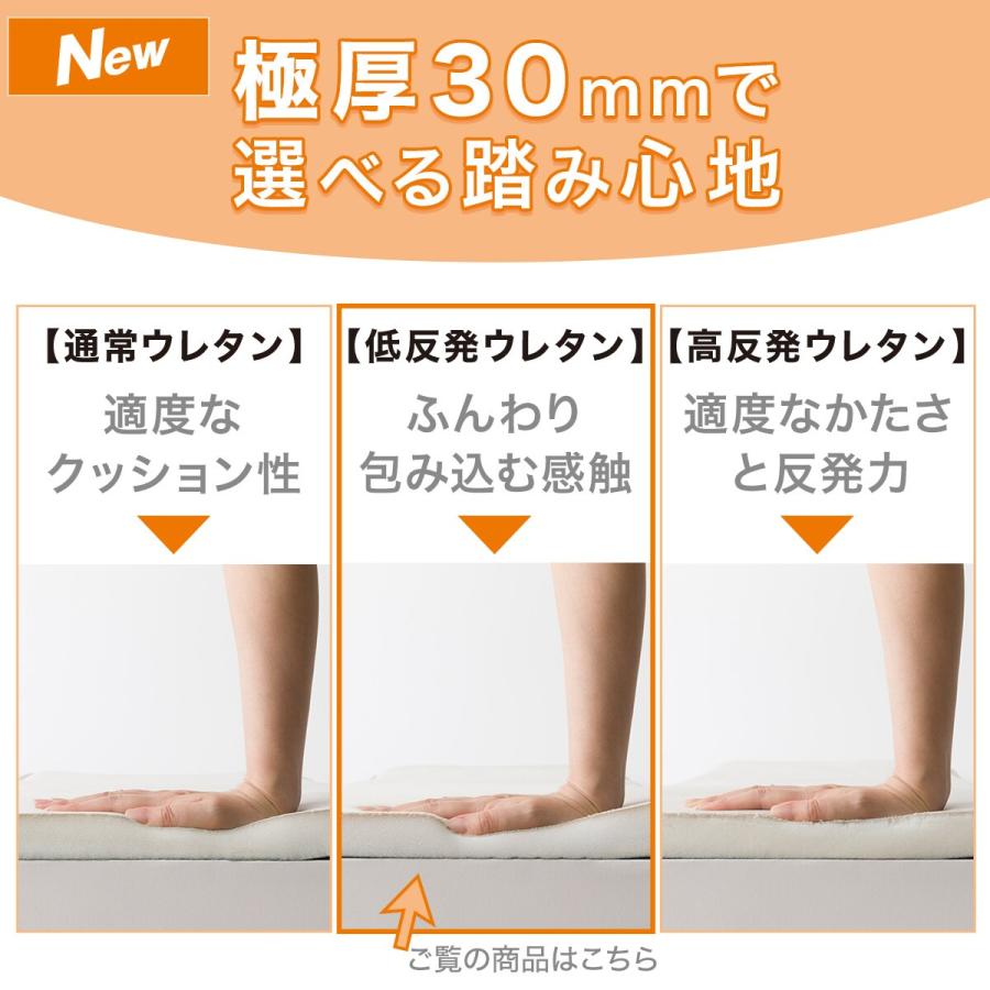 ニトリ（NITORI） 低反発・極厚30mmウレタン入り 防汚加工+防ダニ加工+
