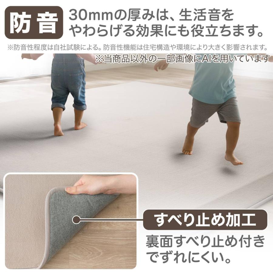 ニトリ（NITORI） 2辺なめらかカット 30mmウレタン入り防汚加工+防ダニ