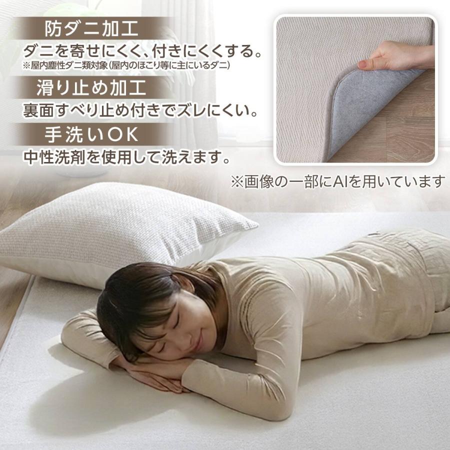 ニトリ（NITORI） 15mmウレタン入り防汚加工+防ダニ加工+防音ラグ