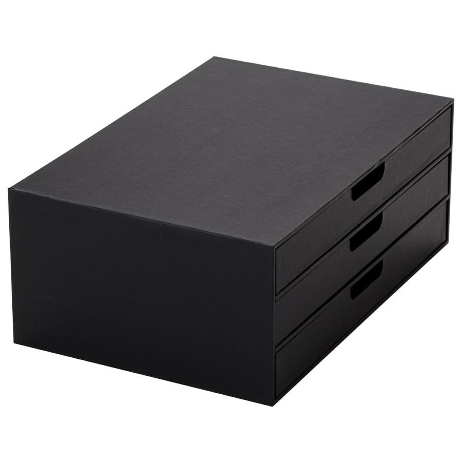 ニトリ（NITORI） カラボにもぴったり入るA4サイズ引き出し3段 (NN01