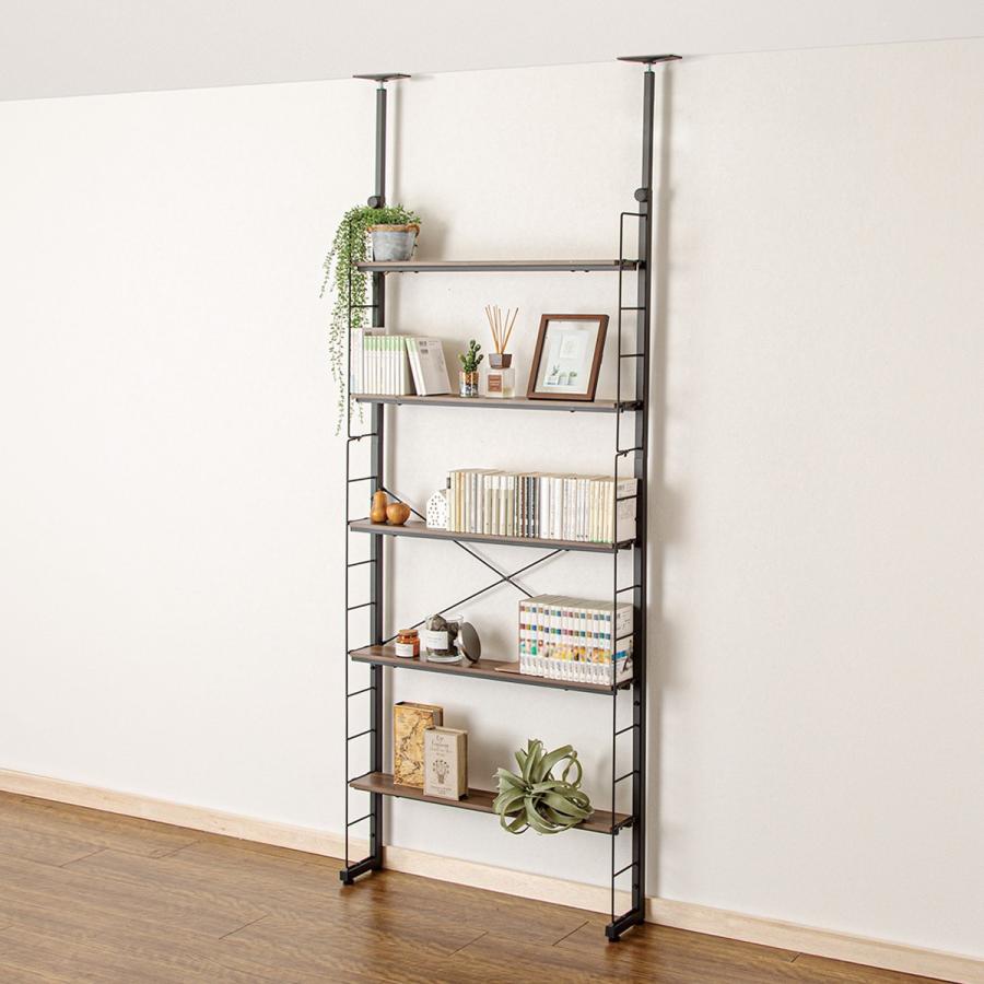 ニトリ（NITORI） 突っ張り壁面収納Nポルダ スリムタイプ (幅80cm