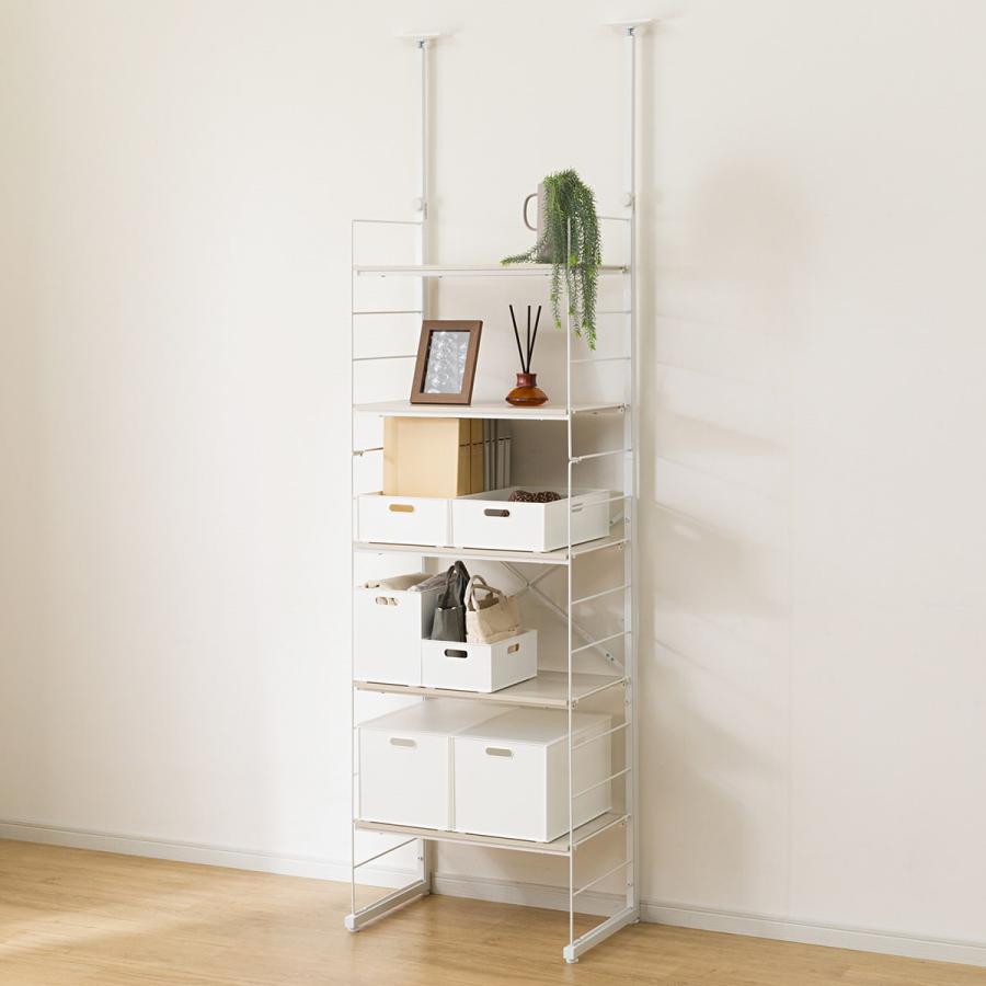 ニトリ（NITORI） 突っ張り壁面収納 Nポルダディープ2 (幅60cm NP01