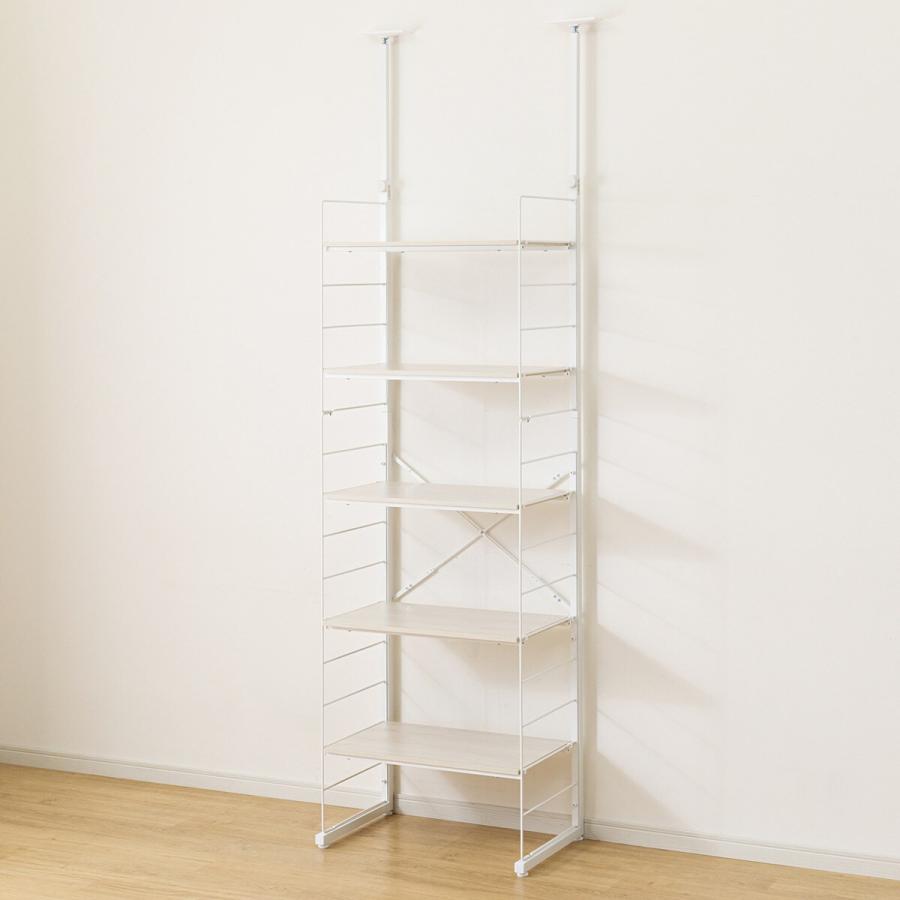 ニトリ（NITORI） 突っ張り壁面収納 Nポルダ ディープ2 (幅60cm NP01