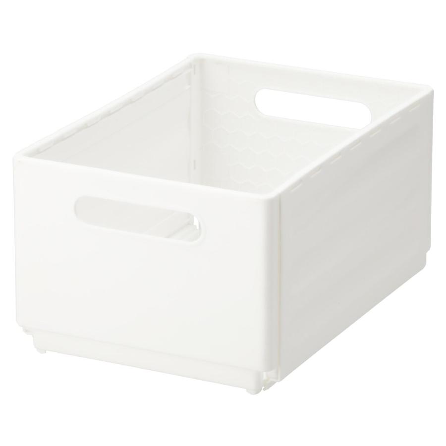 ニトリ（NITORI） 整理BOX 奥行伸縮 2029(幅20cm ホワイト) : ニトリ