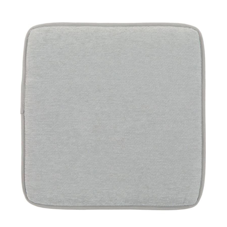 ニトリ 高反発シートクッション(シェニール 2SQ GY) : ニトリ