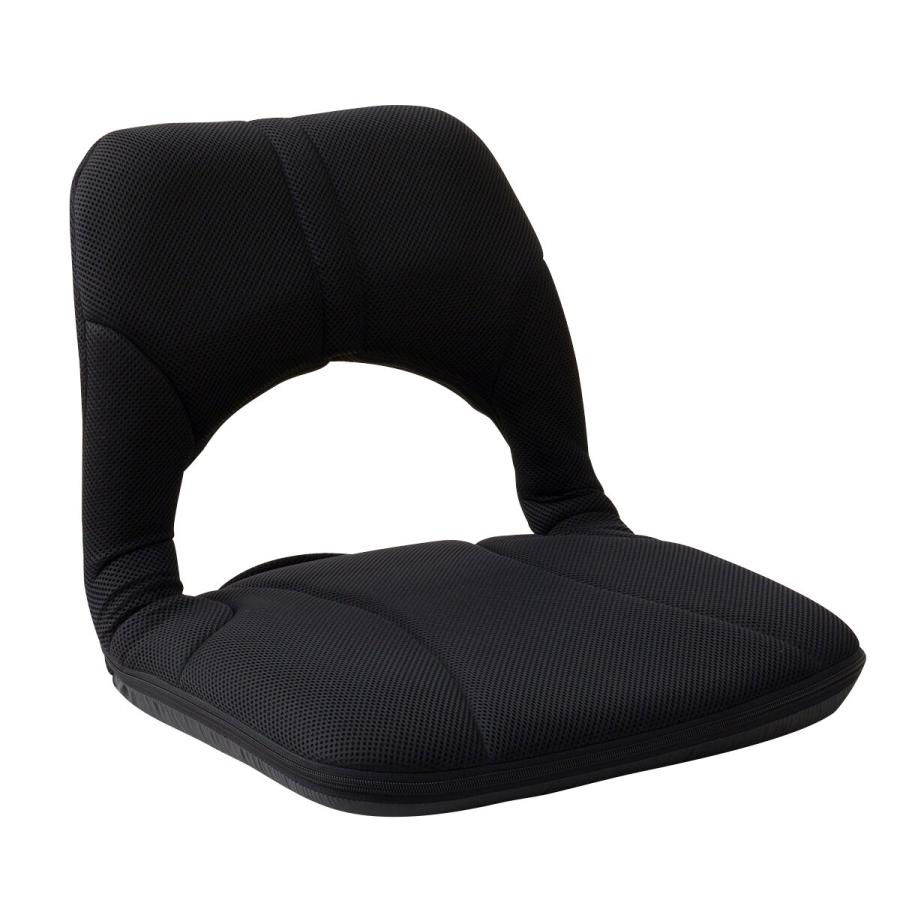 ニトリ（NITORI） どこでも在宅座椅子 姿勢サポート(BK) : ニトリ