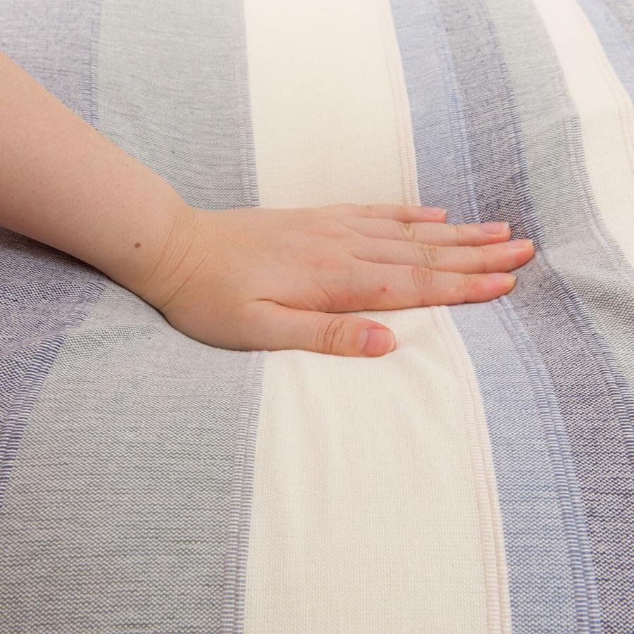 ニトリ（NITORI） フロアクッションカバー・座布団 ケララ(KE002 BL