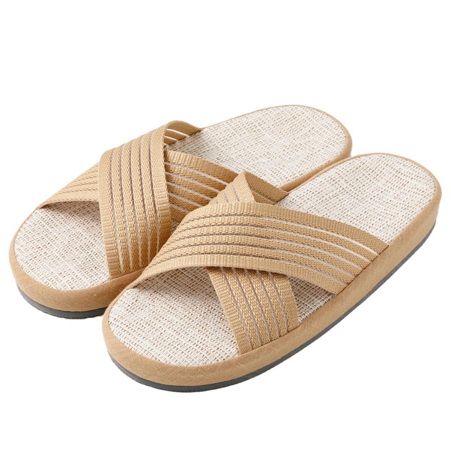 スリッパ ニトリ（NITORI） スリッパ Lサイズ(コンフォートクロス ベージュ