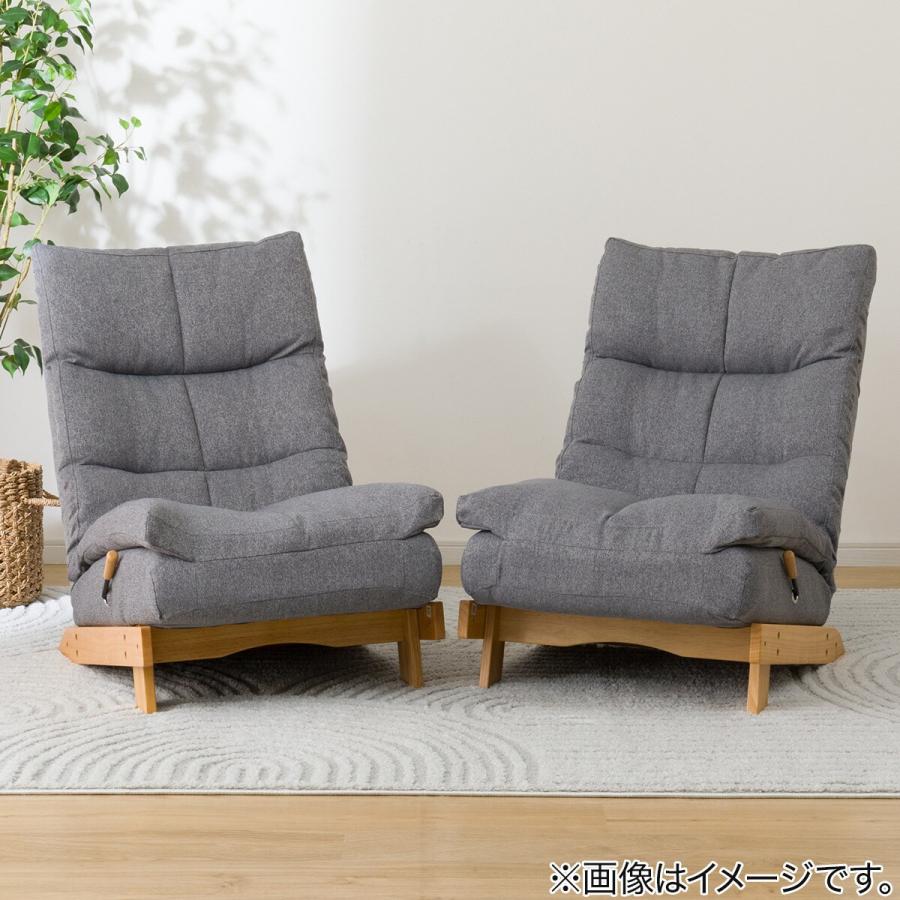 ニトリ リクライナーソファ(KJ-1 GY/NA 左レバー) : ニトリ